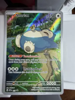 Pokemon TCG Snorlax SVP 051 Scarlet & Violet 151 Promo NM 1 - Image 1