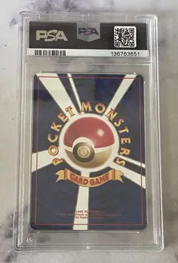 1997 Pokemon Japanese Rocket Holo Dark Magneton PSA 9 SWIRL - Image 2