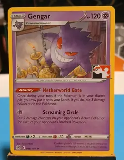 Gengar 066/196 Prize Pack Series 3 Pokemon Play! Mint Condition Very Clean - Image 1