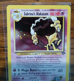 Pokemon TCG Sabrina's Alakazam Holo Gym Challenge Unlimited 16/132 - Image 3