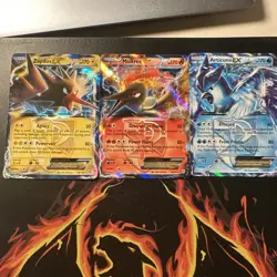 Zapdos EX 48/135, Moltres EX 14/135, Articuno EX 25/135 Plasma Storm Pokemon - Image 1