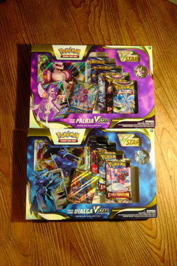 Pokemon Origin Forme Dialga & Palkia VSTAR Premium Collection Boxes - lot of 2 - Image 1