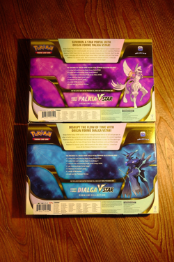 Pokemon Origin Forme Dialga & Palkia VSTAR Premium Collection Boxes - lot of 2 - Image 2