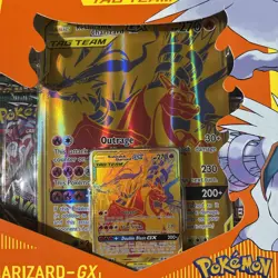 POKEMON TCG RESHIRAM & CHARIZARD-GX PREMIUM COLLECTION (EVOLVING SKIES) SEALED - Image 2