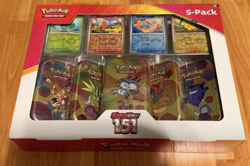 (LOT OF x2) Pokemon Scarlet & Violet 151 5 Pack Mini Tins + Promos Costco Bundle - Image 2