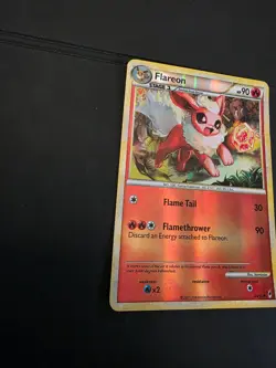 Flareon 44/95 Call of Legends Reverse Holo Rare Pokemon 2011 MP - Image 2
