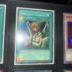 Yu-Gi-Oh! Graceful Charity SDP-040 1st Edition Holo Starter Deck Pegasus LP - Image 1