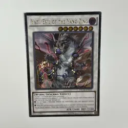 Yu-Gi-Oh! Yazi, Evil of the Yang Zing NECH-EN051 - Ultimate Rare - LP - Image 2