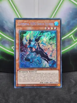 Yugioh Elemental HERO Liquid Soldier LDS3-EN103 Secret Rare Limited Edition NM - Image 1