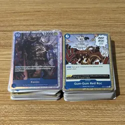 One Piece TCG Card Bundle - 150+ OP04 Cards L/R/UC/C English - Image 1