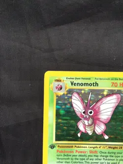 Pokemon Cards: Jungle 1st Edition Rare Holo: Venomoth 13/64 - Image 3