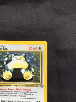 Pokemon Cards: Jungle 1st Edition Rare Holo: Snorlax 11/64 - Image 4