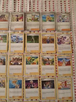 Pokemon TCG All Female Supporter Card Lot ×40 (No Duplicates) - Image 3