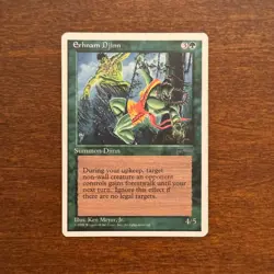 Erhnam Djinn LP Chronicles Uncommon 1995 Magic the Gathering Card - Image 1