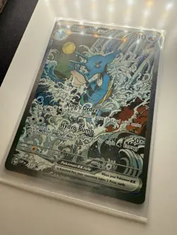 Pokemon Kingdra ex 131 Scarlet & Violet Promo Full Art Holo Card English 2024 - Image 4