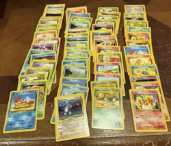 LOT OF 250 POKEMON WOTC CARDS NON-HOLO BASE JUNGLE FOSSIL GYM ROCKET - Image 5