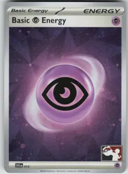 Pokemon TCG Basic Psychic Energy - (Cosmos Holo) Common Prize Pack Series Cards - Image 1