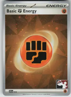 Pokemon TCG Basic Fighting Energy - (Cosmos Holo) Common Prize Pack Series Card - Image 1