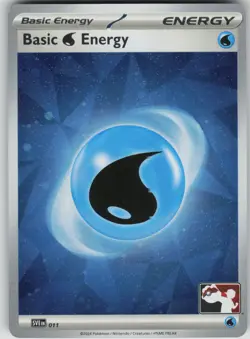 Pokemon TCG Basic Water Energy - (Cosmos Holo) Common Prize Pack Series Cards 0 - Image 1