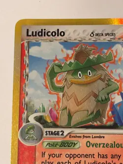 Ludicolo (Delta Species) Crystal Guardians 6/100 Reverse Holo Pokemon Card MP - Image 2