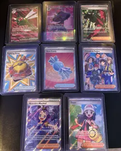 Lot of Pokemon Full Art, Illustration Rares 17 Card Lot NM - Image 2