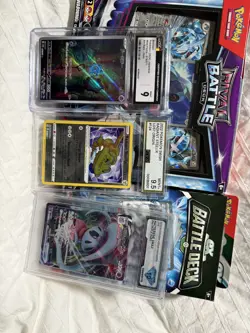 Pokemon Cards - Rival Battle Deck - & EX battle Deck+ 3 graded slabs (PICTURED)✨ - Image 2