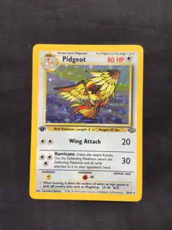 Pokemon Cards: Jungle 1st Edition Rare Holo: Pidgeot 8/64 - Image 1