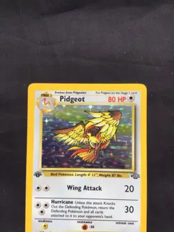 Pokemon Cards: Jungle 1st Edition Rare Holo: Pidgeot 8/64 - Image 2