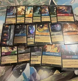 Disney Lorcana Bulk Lot 90+ Cards - Image 2