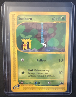 Pokemon Card Sunkern 106/144 common 2003 Skyridge - NM - Image 3