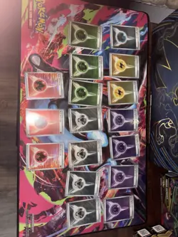 Lot of 17 Pokemon Holographic Energy Cards NM/M, White Flare, Black Fusion rare - Image 1