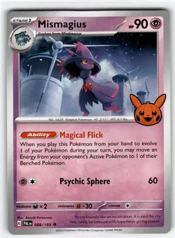 Pokemon Trading Card Games 2023 Trick or Trade Mismagius 088/193 - Image 1