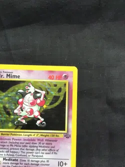 Pokemon Cards: Jungle 1st Edition Rare Holo: Mr. Mime 6/64 - Image 4