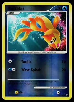 Pokemon Card - Buizel Supreme Victors 92/147 Reverse Holo - Image 1