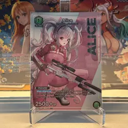 Alice 069 U* GODDESS OF VICTORY NIKKE Union Arena English Card Official - Image 1