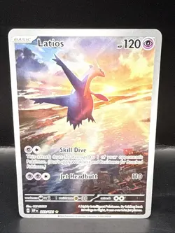 Pokemon Scarlet & Violet Surging Sparks Latios 203/191 Card B - Image 2