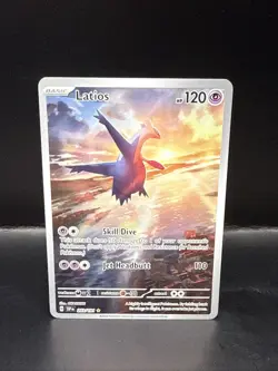 Pokemon Scarlet & Violet Surging Sparks Latios 203/191 Card B - Image 3