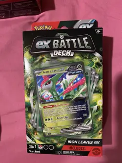 3 Piece Lot EX Battle DeckEX Battle Deck Tinkaton, Tapu Koko, Iron Leaves Cards - Image 3