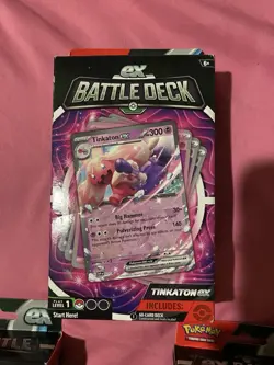 3 Piece Lot EX Battle DeckEX Battle Deck Tinkaton, Tapu Koko, Iron Leaves Cards - Image 4