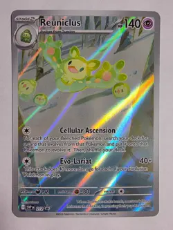 Pokemon TCG Reuniclus 212 Sv: Scarlet & Violet Promo Cards Holo NM - Image 1