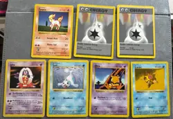 Shadowless Base Set Pokemon Card Lot Vintage WOTC - Image 1
