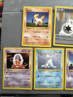 Shadowless Base Set Pokemon Card Lot Vintage WOTC - Image 3