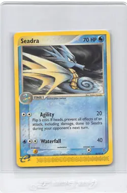 Seadra 40/97 - NON-HOLO - UNCOMMON - Ex Dragon - e-READER Pokemon CARD - NM/LP - Image 1