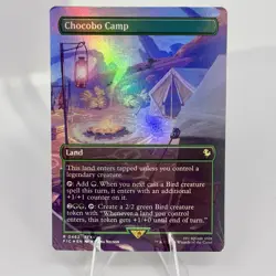 MTG Chocobo Camp (Borderless) Foil - Final Fantasy NM - Image 1