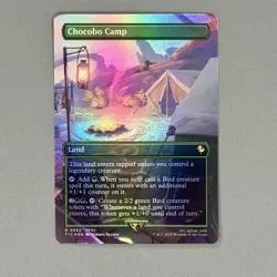 MTG Chocobo Camp (Borderless) Foil - Final Fantasy NM - Image 2