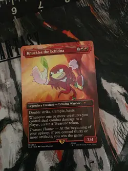 Knuckles the Echidna Secret Lair Drop Regular Nm - Image 1