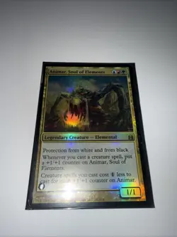 Animar, Soul of Elements - Foil Oversized Commander 2011 MTG - Image 3