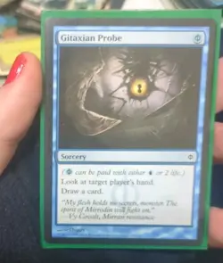 MTG Magic the Gathering Gitaxian Probe (35/180) New Phyrexia NM - Image 3