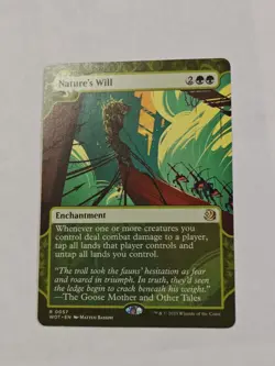 Nature's Will Wilds of Eldraine: Enchanting Tales Regular - Image 1
