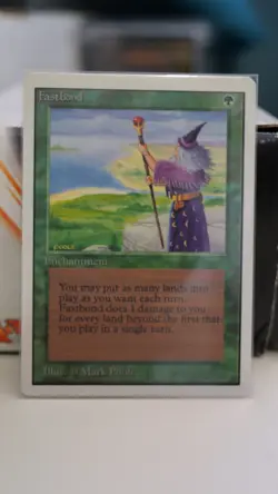 Fastbond - Unlimited (2ED) 1993 - MTG Magic the Gathering - Rare - Image 1